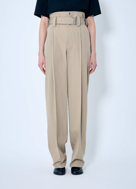 Bottega Veneta Women Compact Cotton Pants