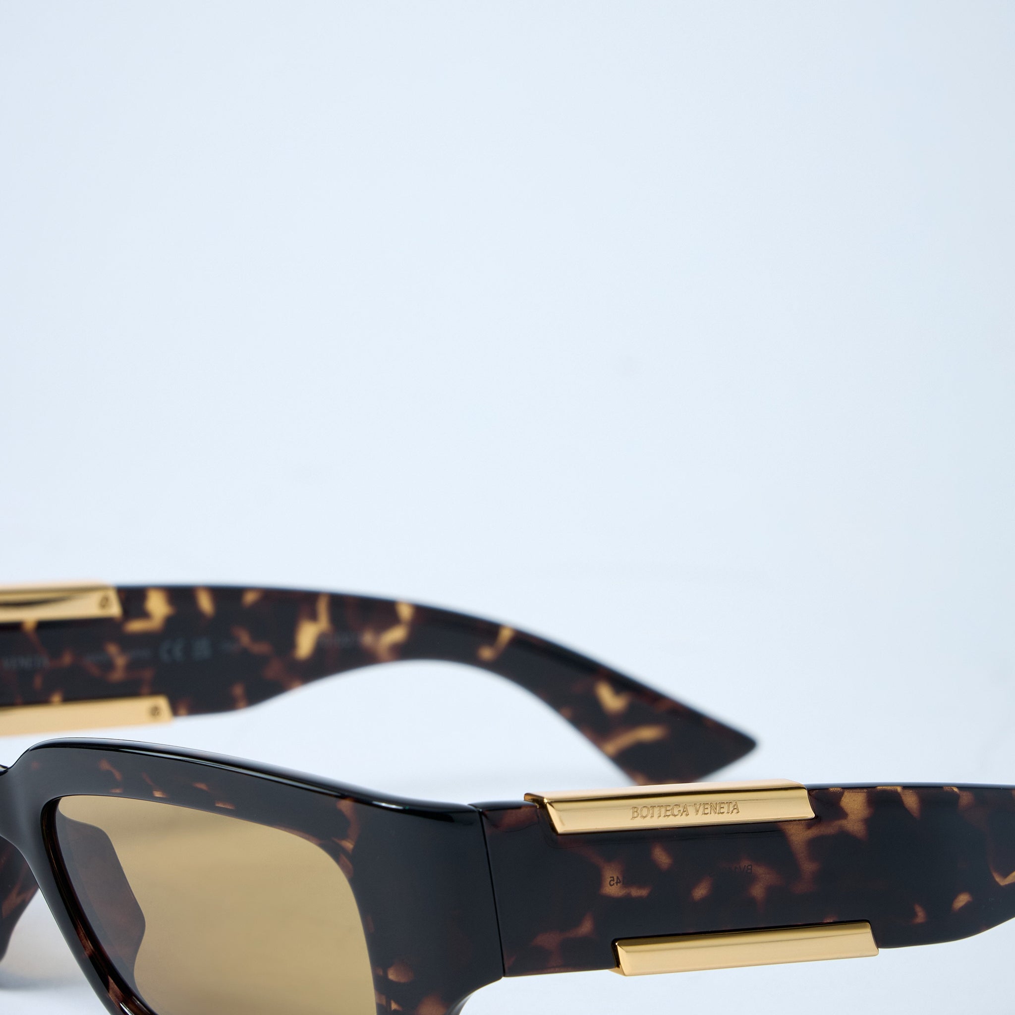 Bottega Veneta Men Dash Rectangular Sunglasses