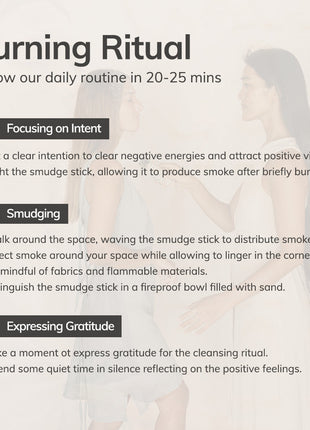 Organic White Sage Smudge Stick - Large