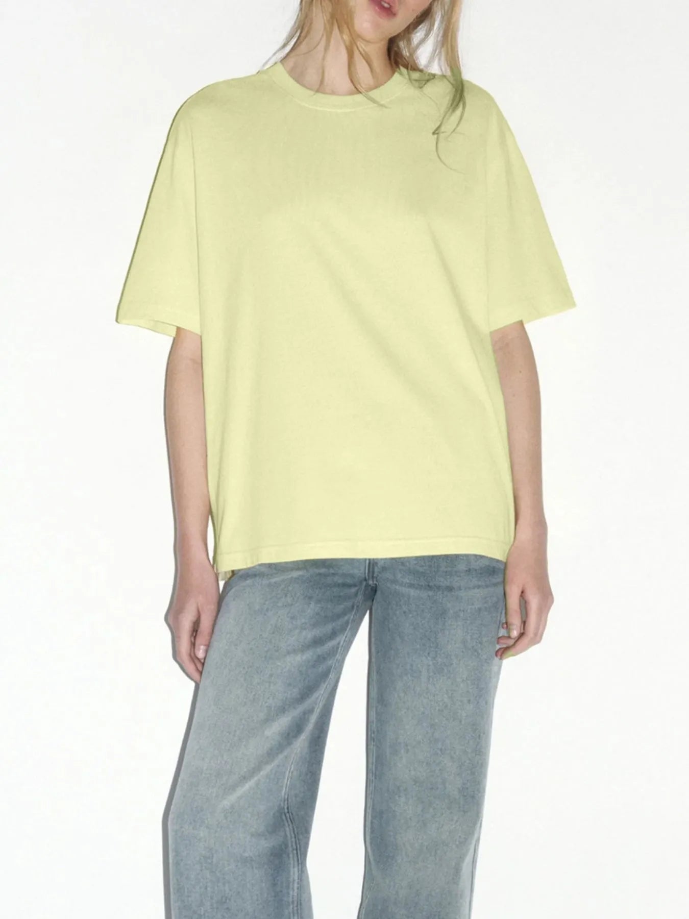 Oversized Drop Sleeve Tee Trendsi