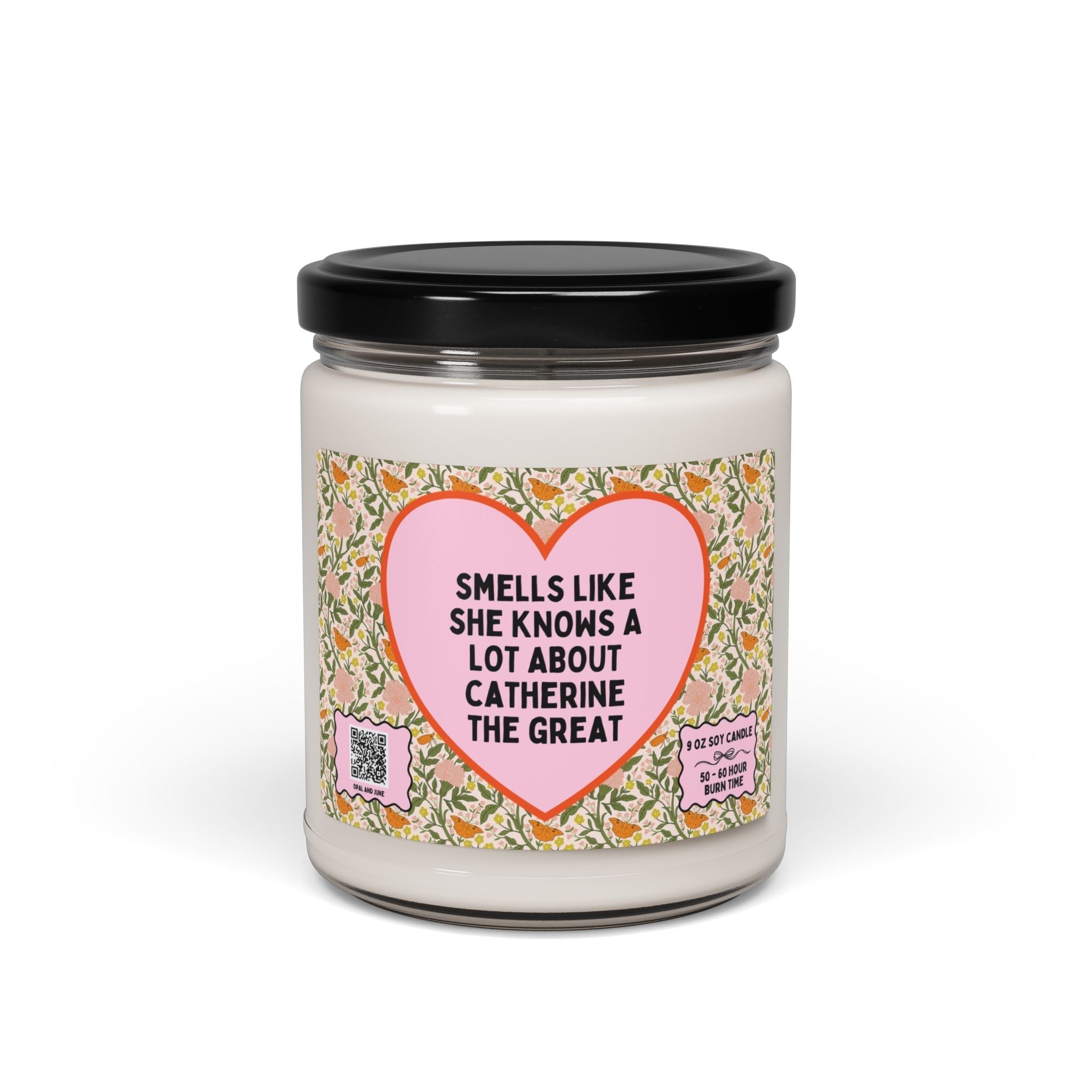 Smells Like She Knows A lot About Catherine the Great Candle 9oz Home Decor Opal and June