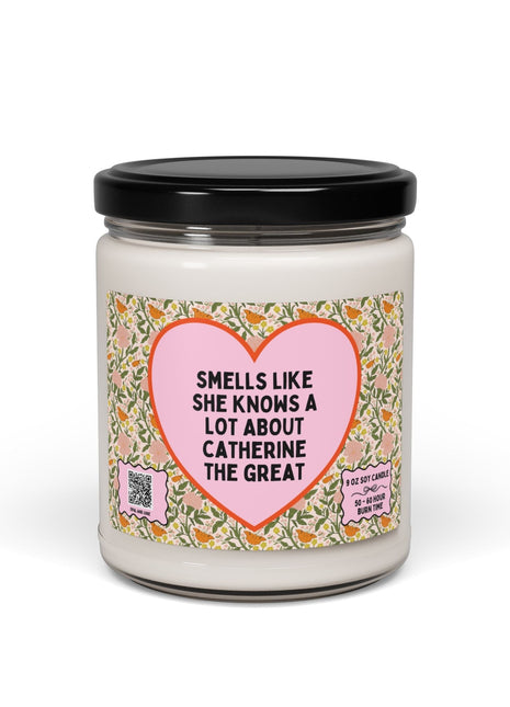 Smells Like She Knows A lot About Catherine the Great Candle 9oz Home Decor Opal and June