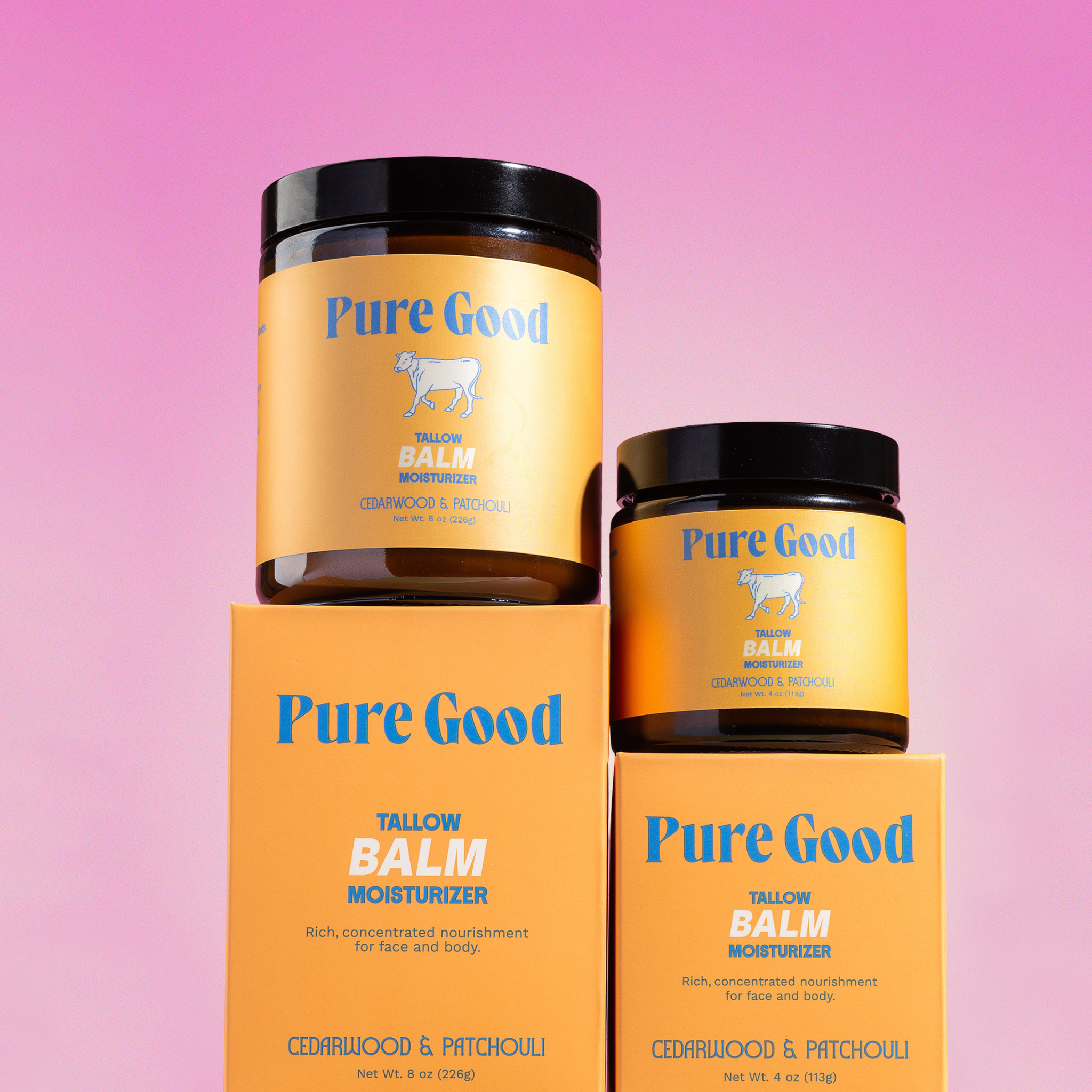 Firming & Balancing - Cedarwood + Patchouli Tallow Balm