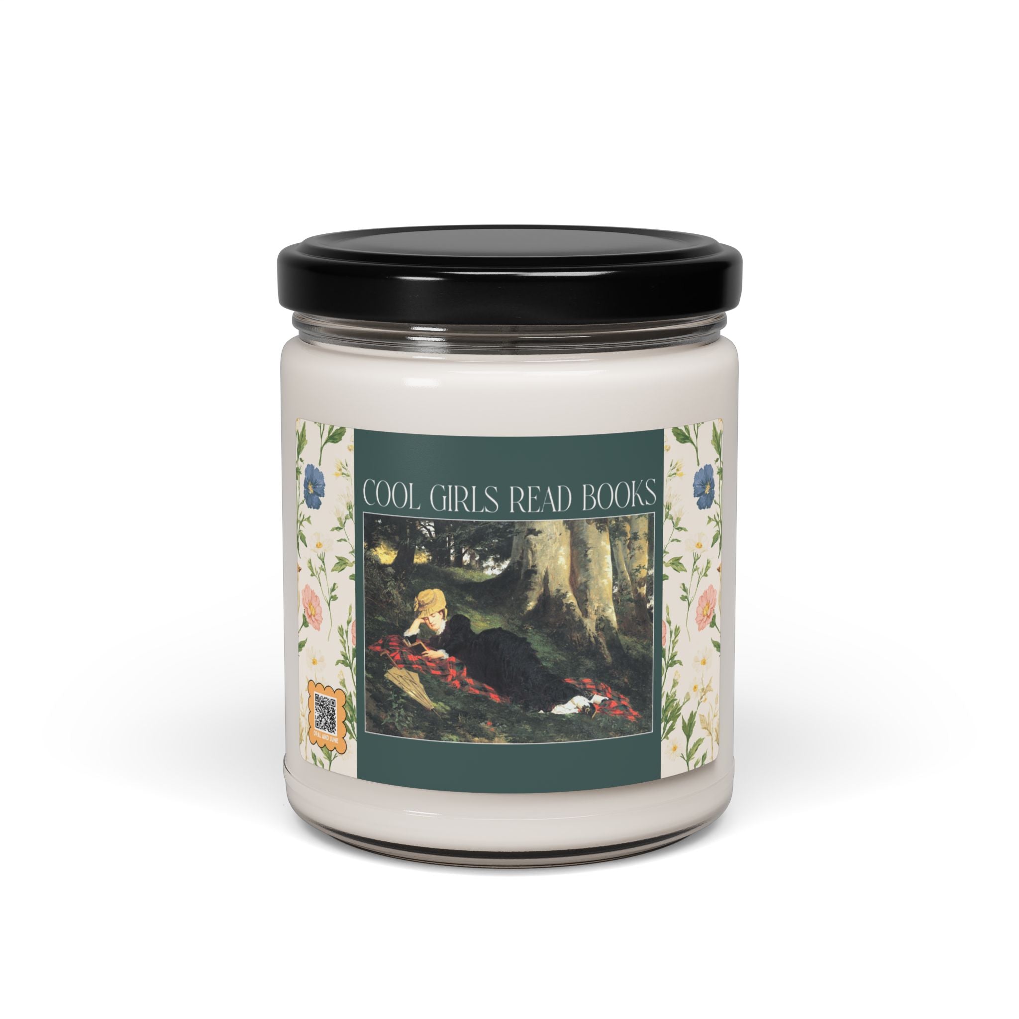 Cool Girls Read Books Cool Candle 9oz Home Decor Opal and June
