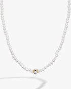 Crystal and Pearl Beaded Necklace
