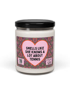 Smells Like She Knows A lot About Tennis Cute Candle 9oz Home Decor Opal and June