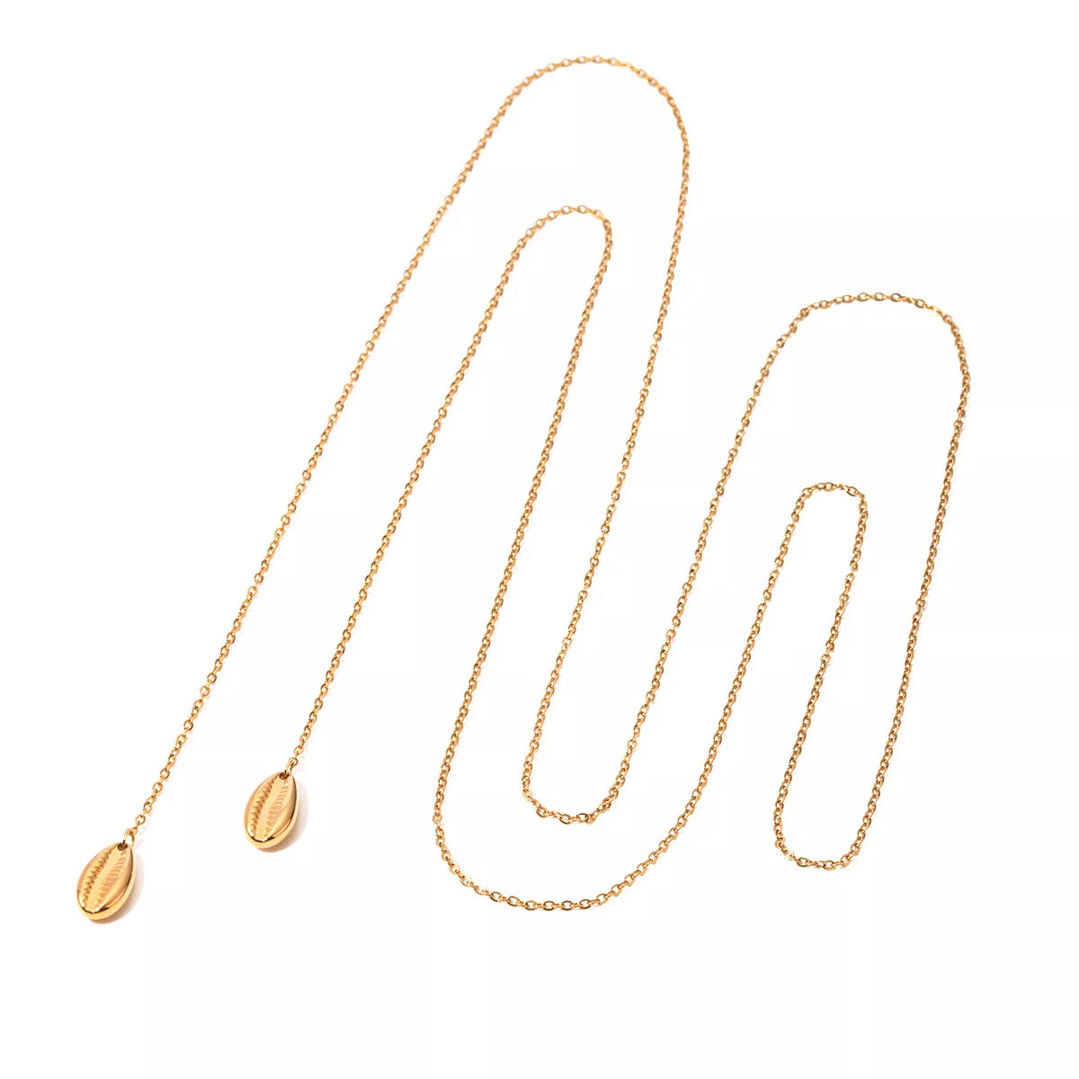 18K Gold-Plated Y-Shaped Necklace Necklaces Trendsi