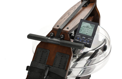 The Topiom Rowing Machine for Home Use | Solid Wood | TM3 Monitor