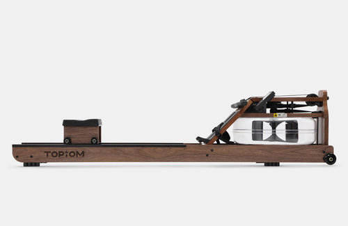 The Topiom Rowing Machine for Home Use | Solid Wood | TM3 Monitor