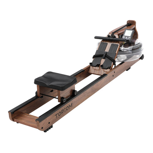 The Topiom Rowing Machine for Home Use | Solid Wood | TM3 Monitor