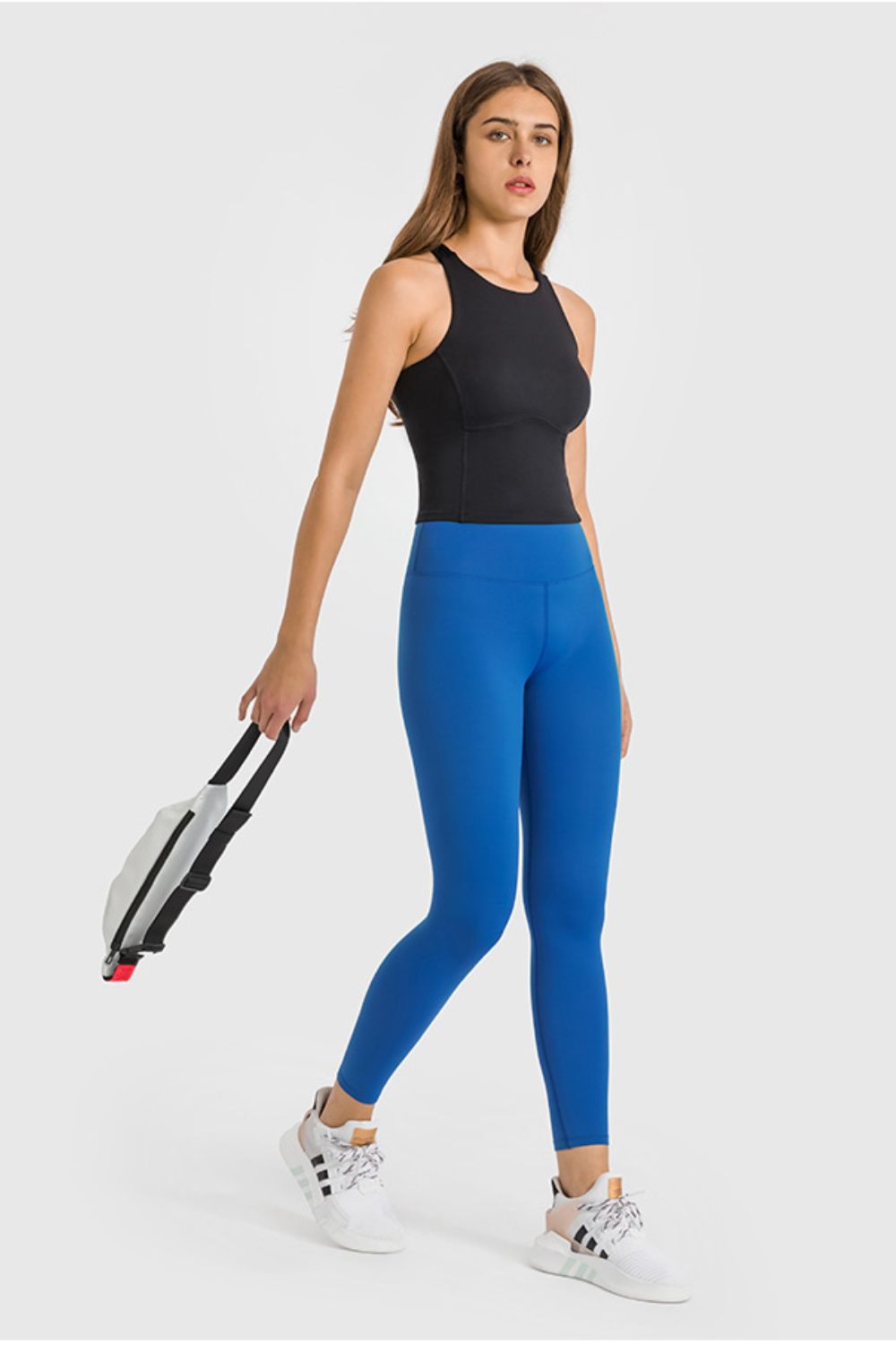 Millennia High Waist Ankle-Length Yoga Leggings Trendsi