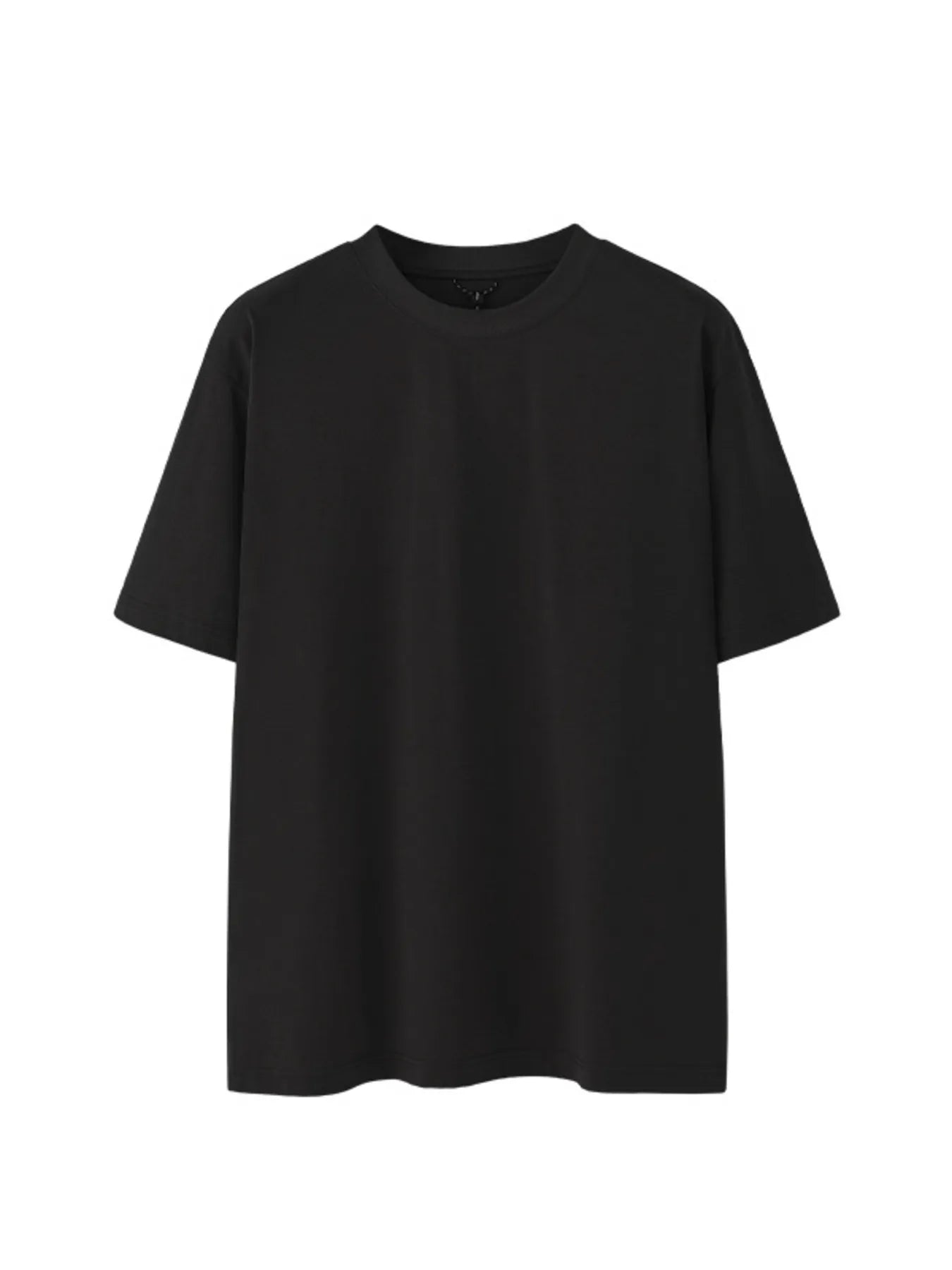 Men's Casual Comfort Crew Neck T-Shirt Black Trendsi