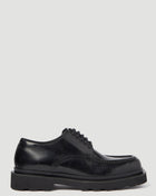 Dolce & Gabbana Men Brushed Leather Derby Shoes