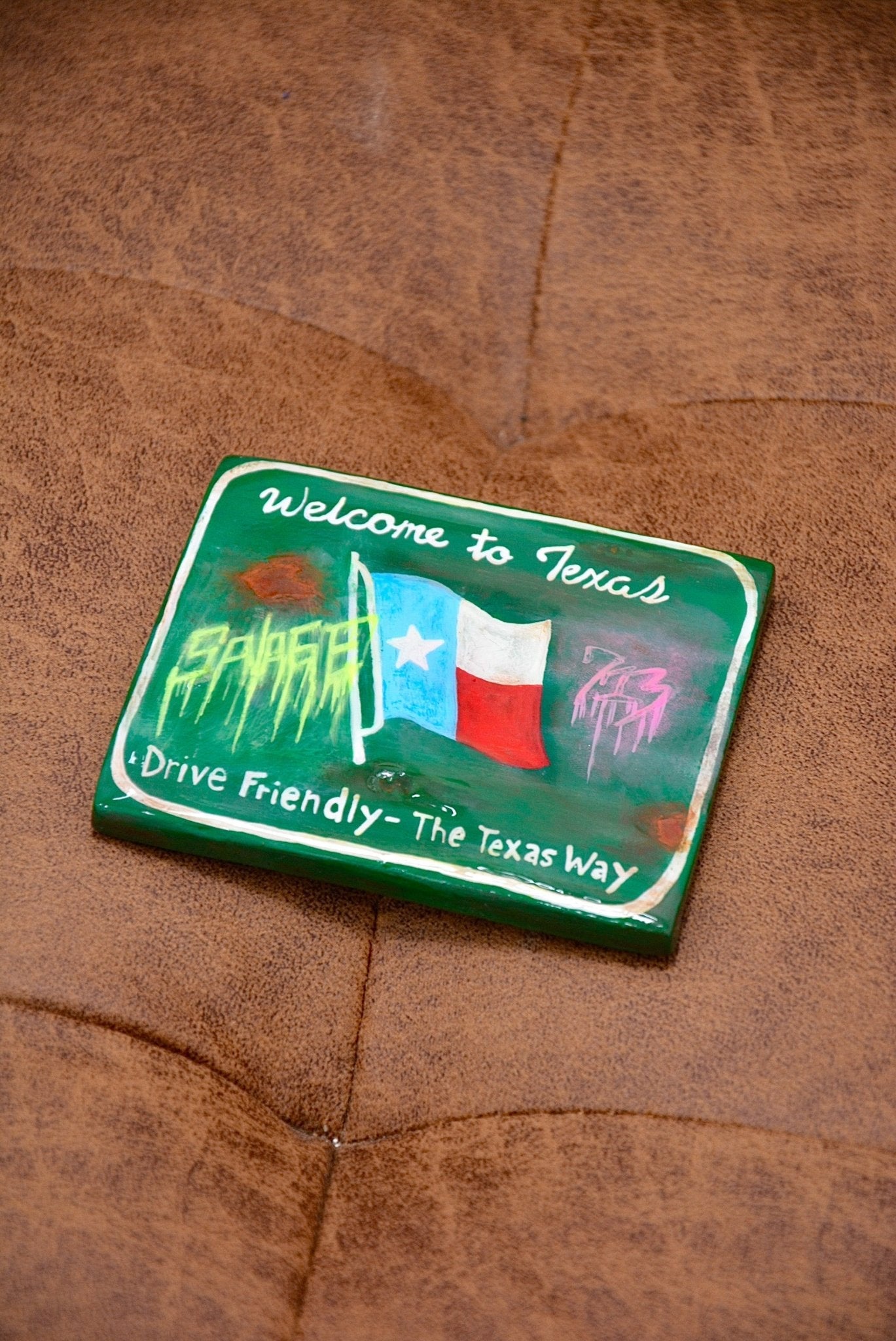 DON’T MESS WITH TEXAS COASTER SAVAGE HOME House of Savage