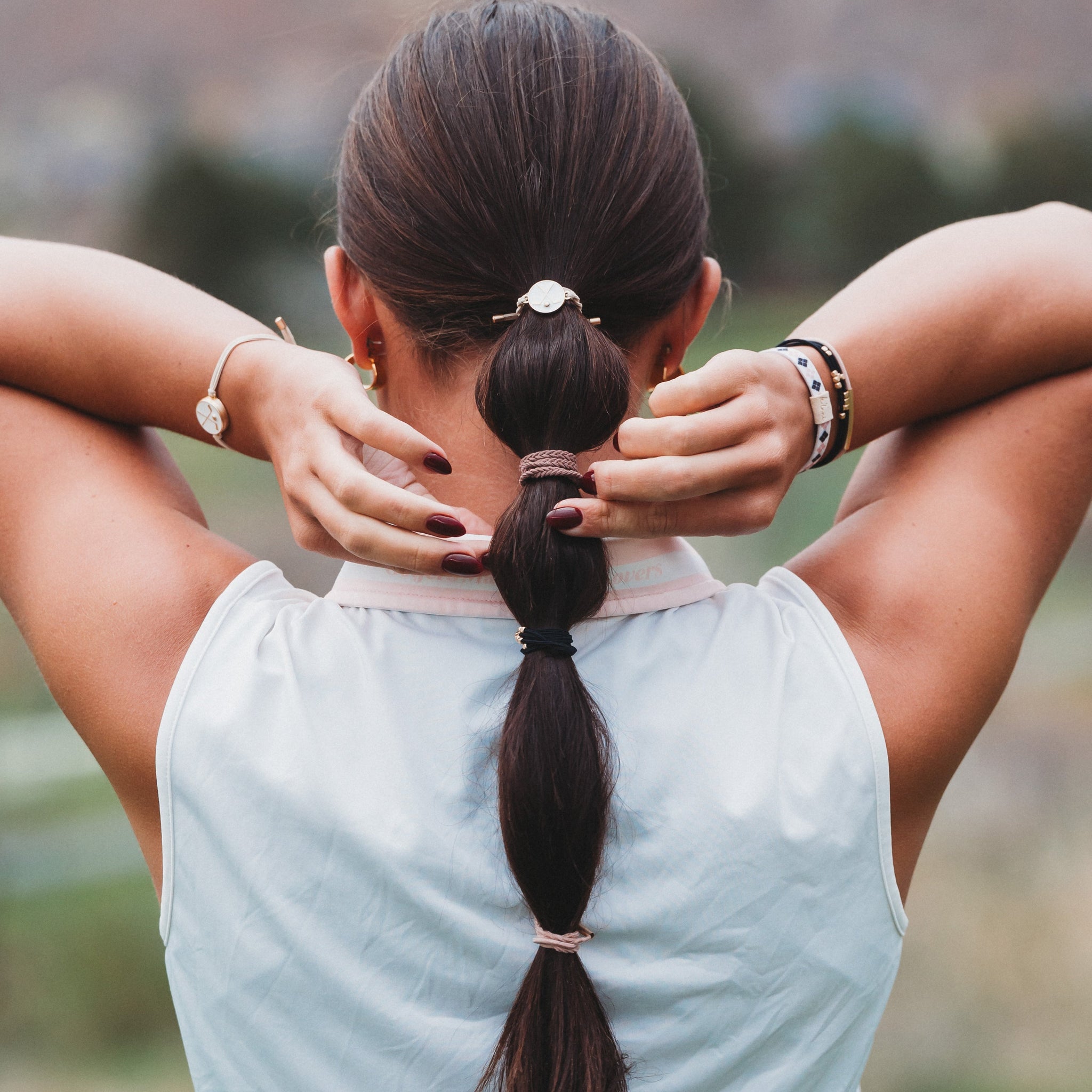 Drive Hair Tie Bracelets Wear K'lani