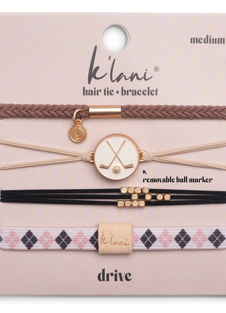 Drive Hair Tie Bracelets Set