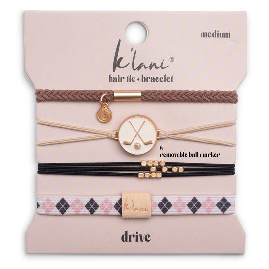 Drive Hair Tie Bracelets Set
