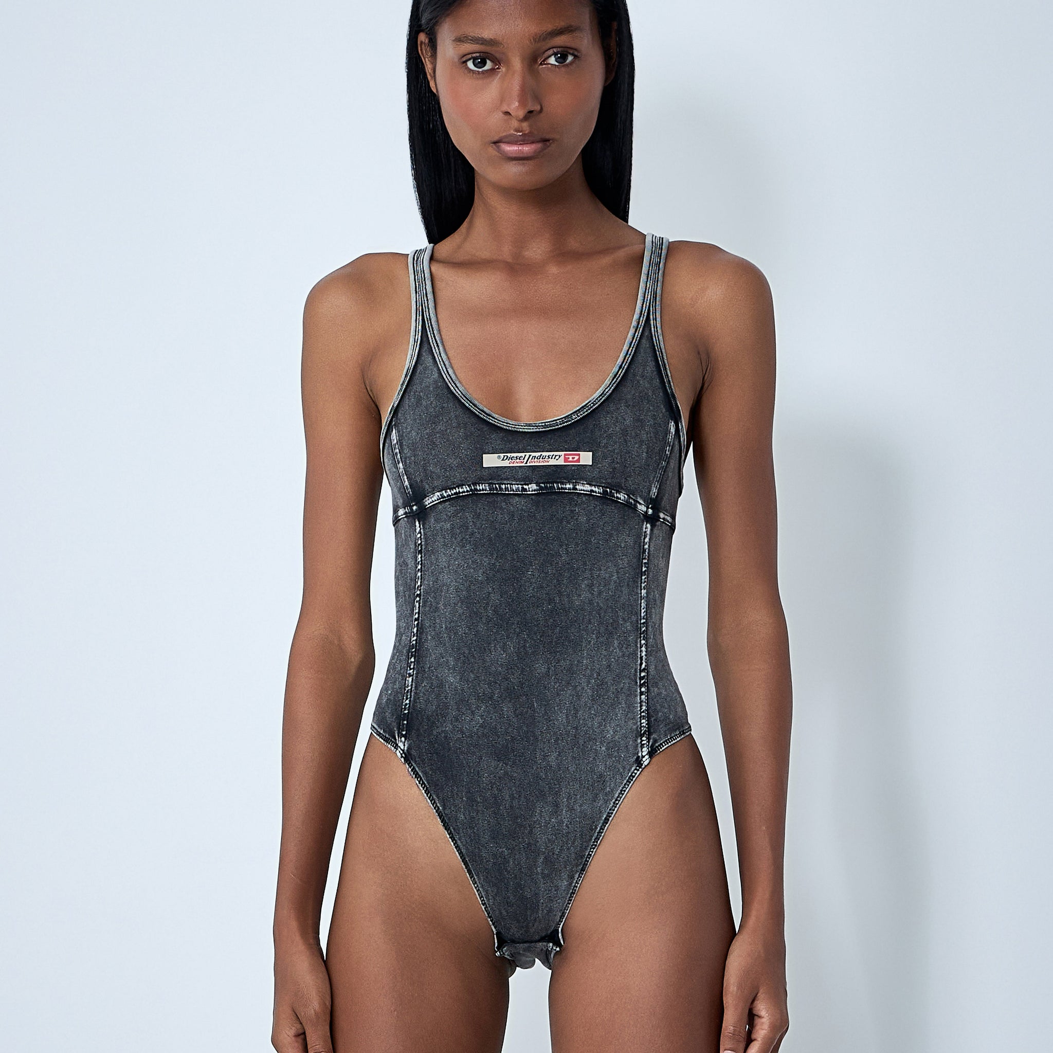 Diesel Women Phoebe-Dnm Bodysuit