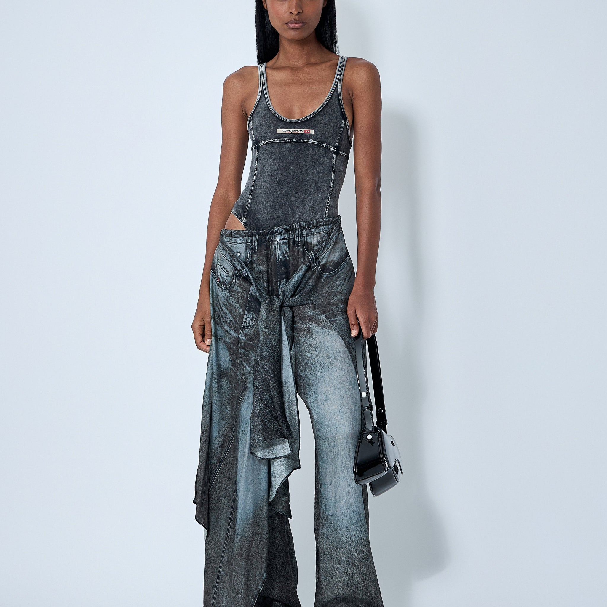 Diesel Women Phoebe-Dnm Bodysuit