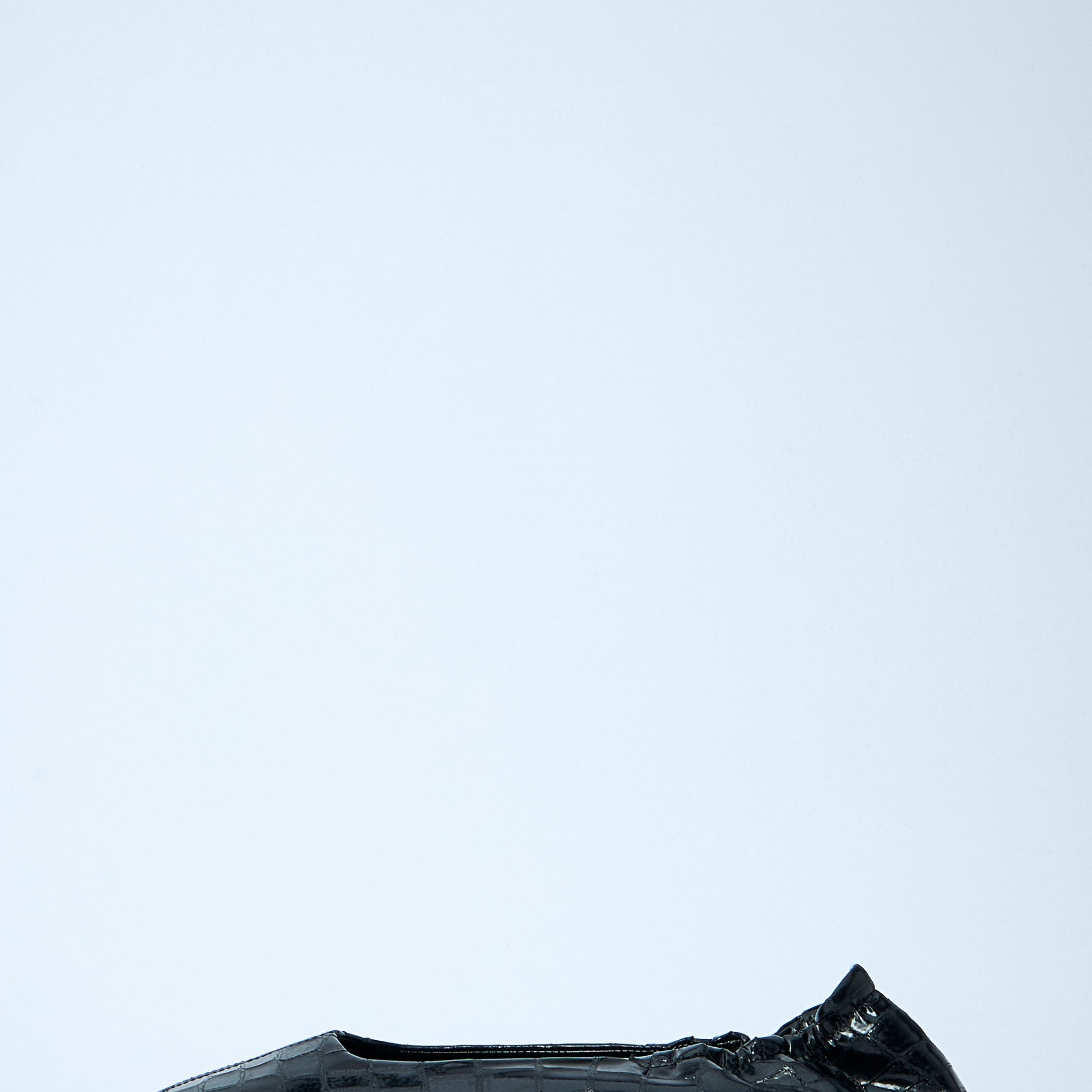 Dries Van Noten Women Croc-Embossed Ballerina Flats