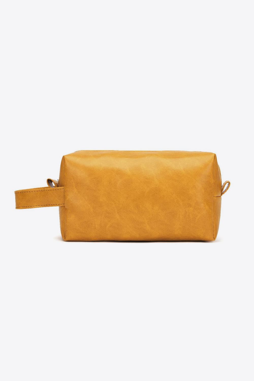 Cute PU Leather Makeup Bag Gold Trendsi