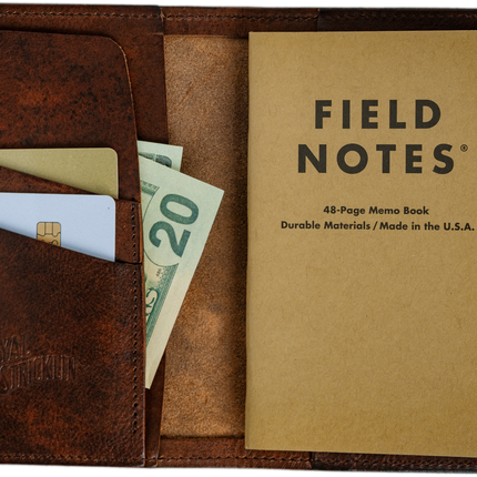 The Edison Wallet - Cognac