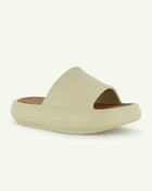 ST. TROPEZ: PLATFORM SLIDE - TAN Slippers Elle Footwear