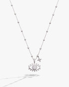 Evil Eye Duo Charm Necklace