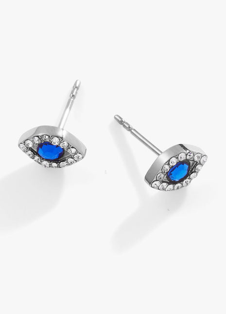 Evil Eye Mini Stud Earrings