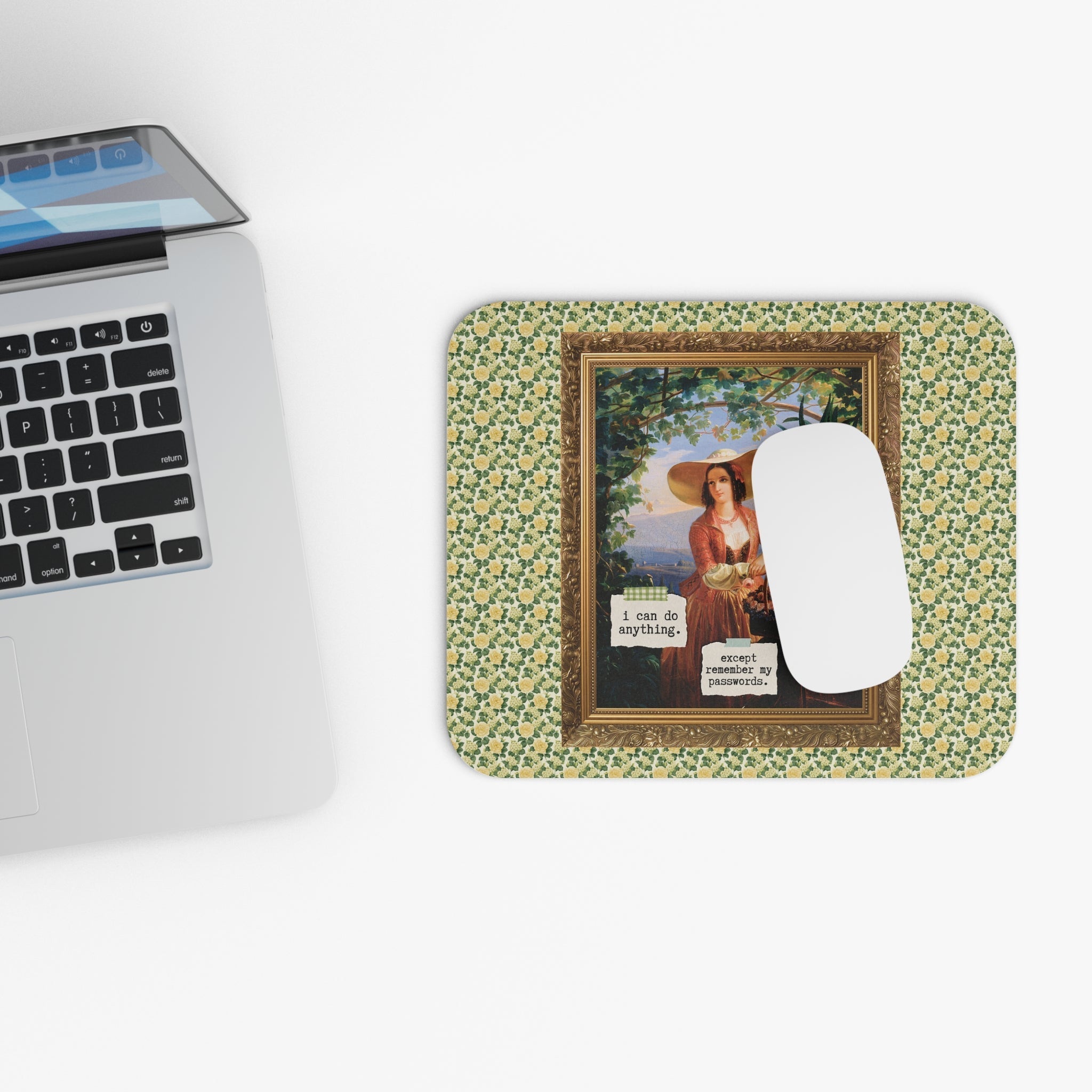 Except Remember My Passwords Mousepad Home Decor Opal and June