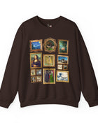 Famous Paintings Art History Sweatshirt Dark Chocolate Sweatshirt Opal and June
