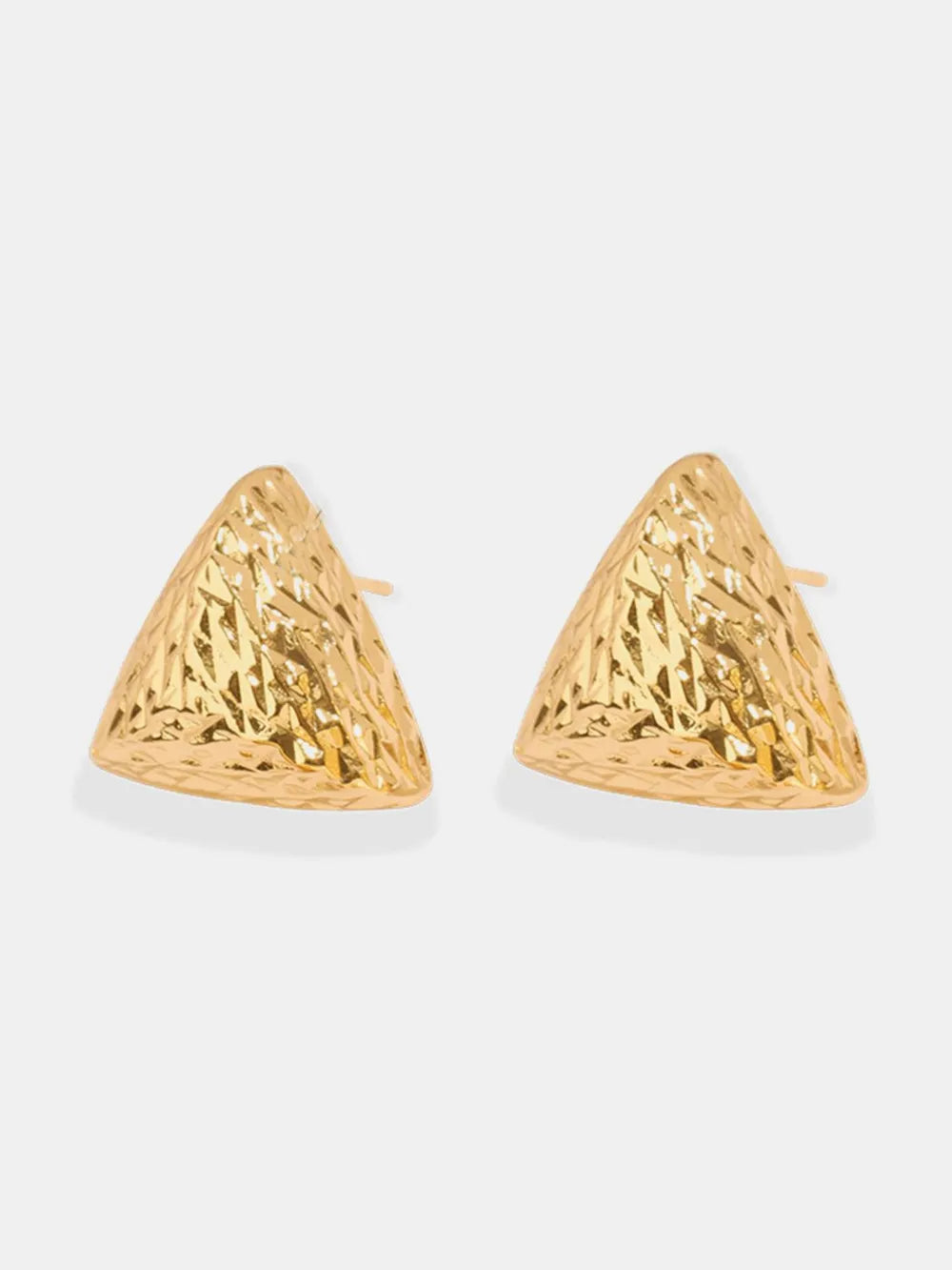 Gold-Plated Geometric Stud Earrings (4 styles) Style D One Size Trendsi