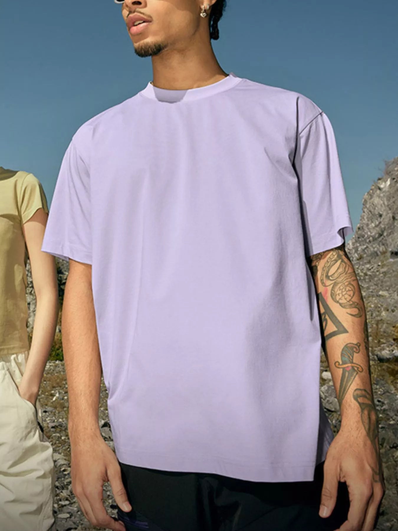 Men's Casual Comfort Crew Neck T-Shirt Trendsi