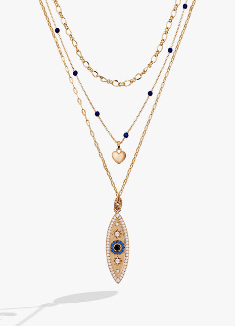Festival Stranded™ Evil Eye Necklace