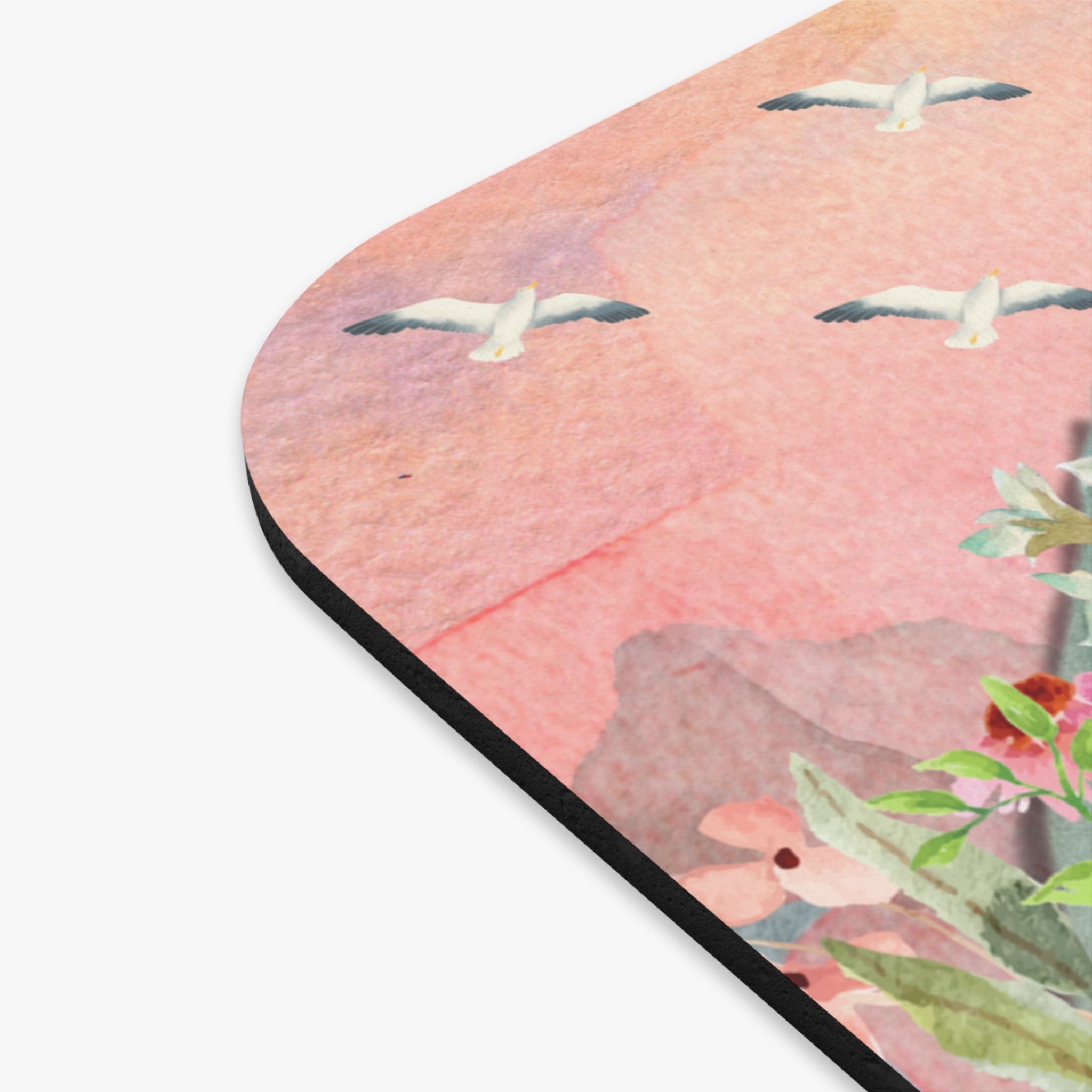 Floral T-Rex Mousepad Home Decor Opal and June