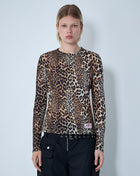 Ganni Women Mesh Top