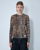 Ganni Women Mesh Top