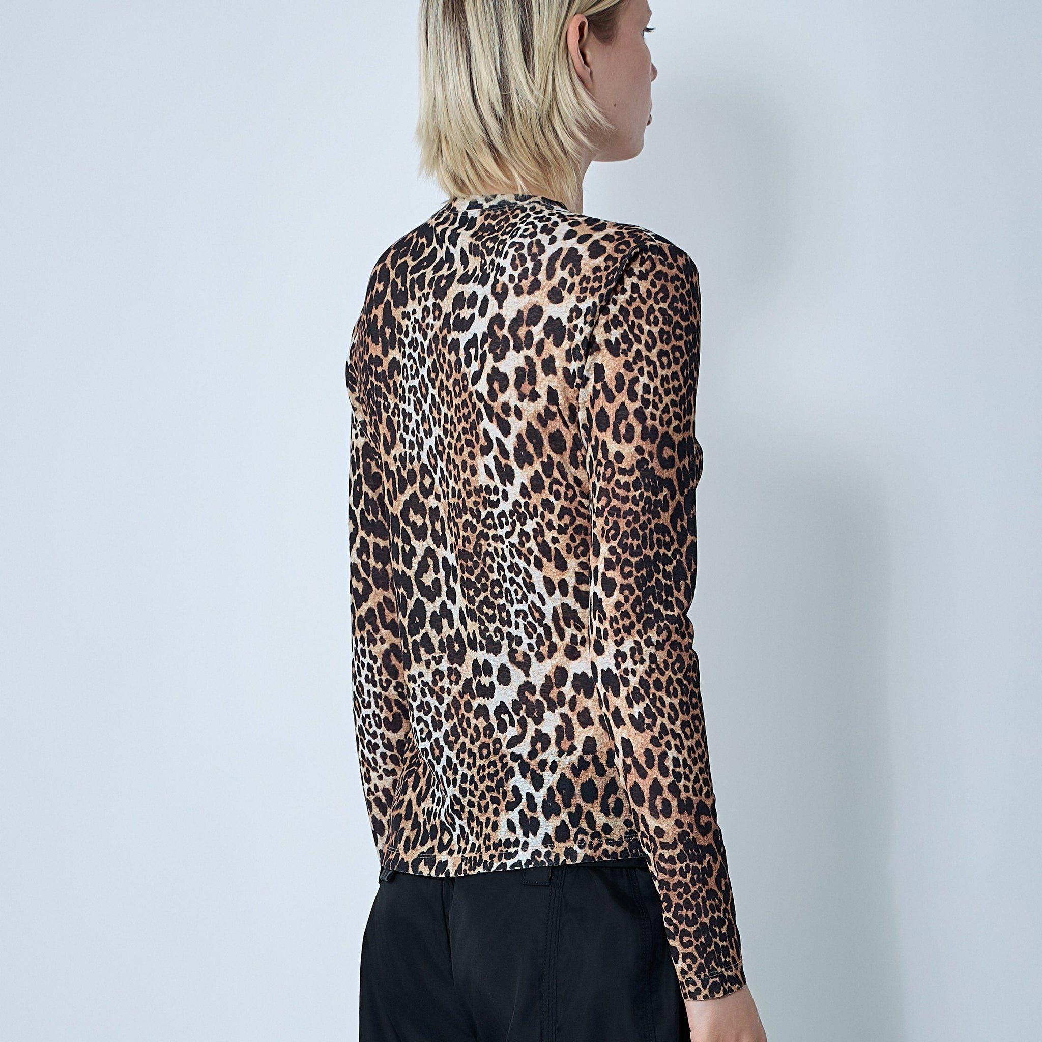 Ganni Women Mesh Top