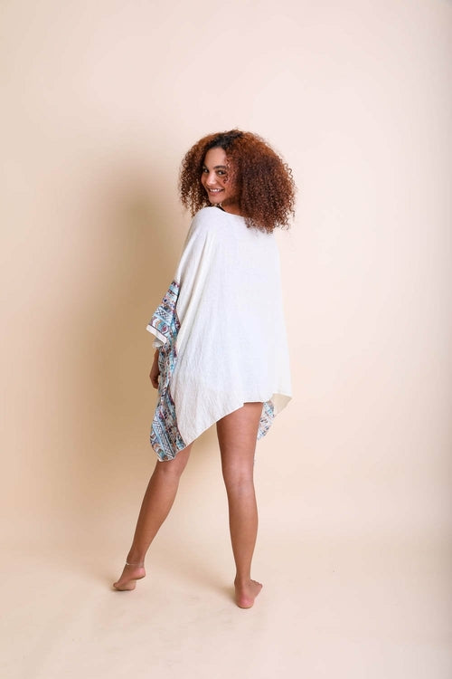 Geometric Embroidered Tunic Top Tops Happy Spoils