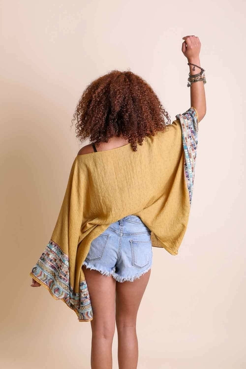 Geometric Embroidered Tunic Top Tops Happy Spoils