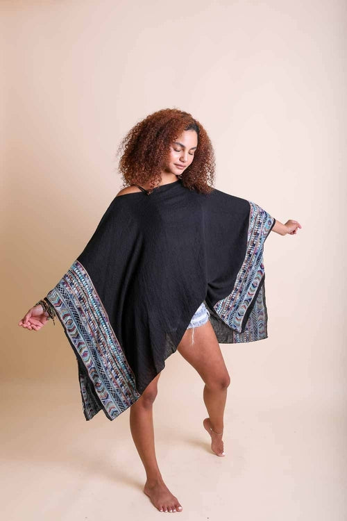 Geometric Embroidered Tunic Top Tops Happy Spoils