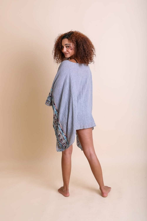 Geometric Embroidered Tunic Top Tops Happy Spoils