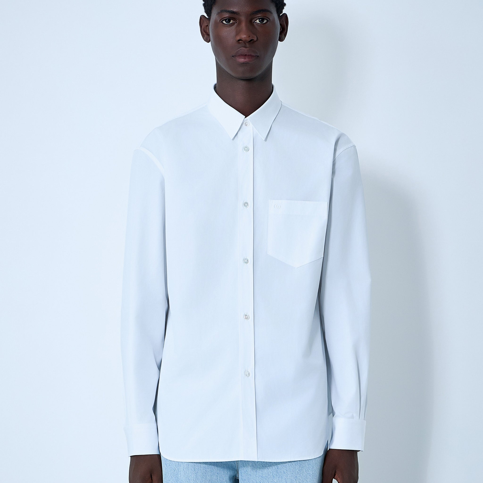 Gucci Men Button-Down Shirt