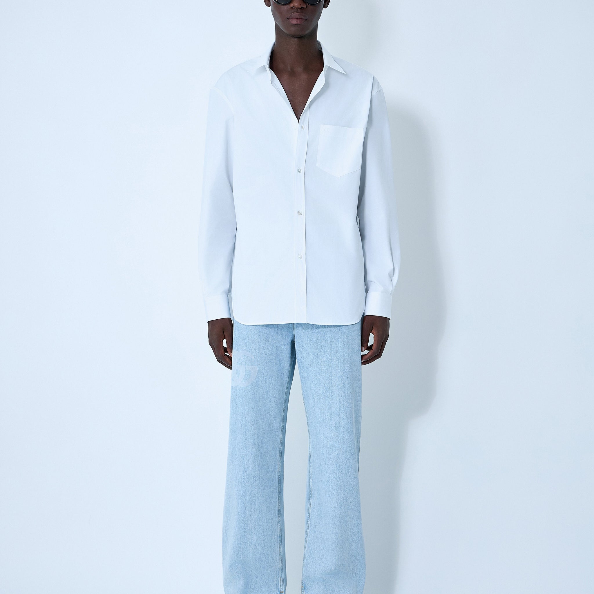 Gucci Men Button-Down Shirt