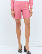 Gucci Women Light Wool Boxer-Style Shorts