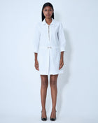 Gucci Women Cotton Poplin Shirt With Horsebit Hardware