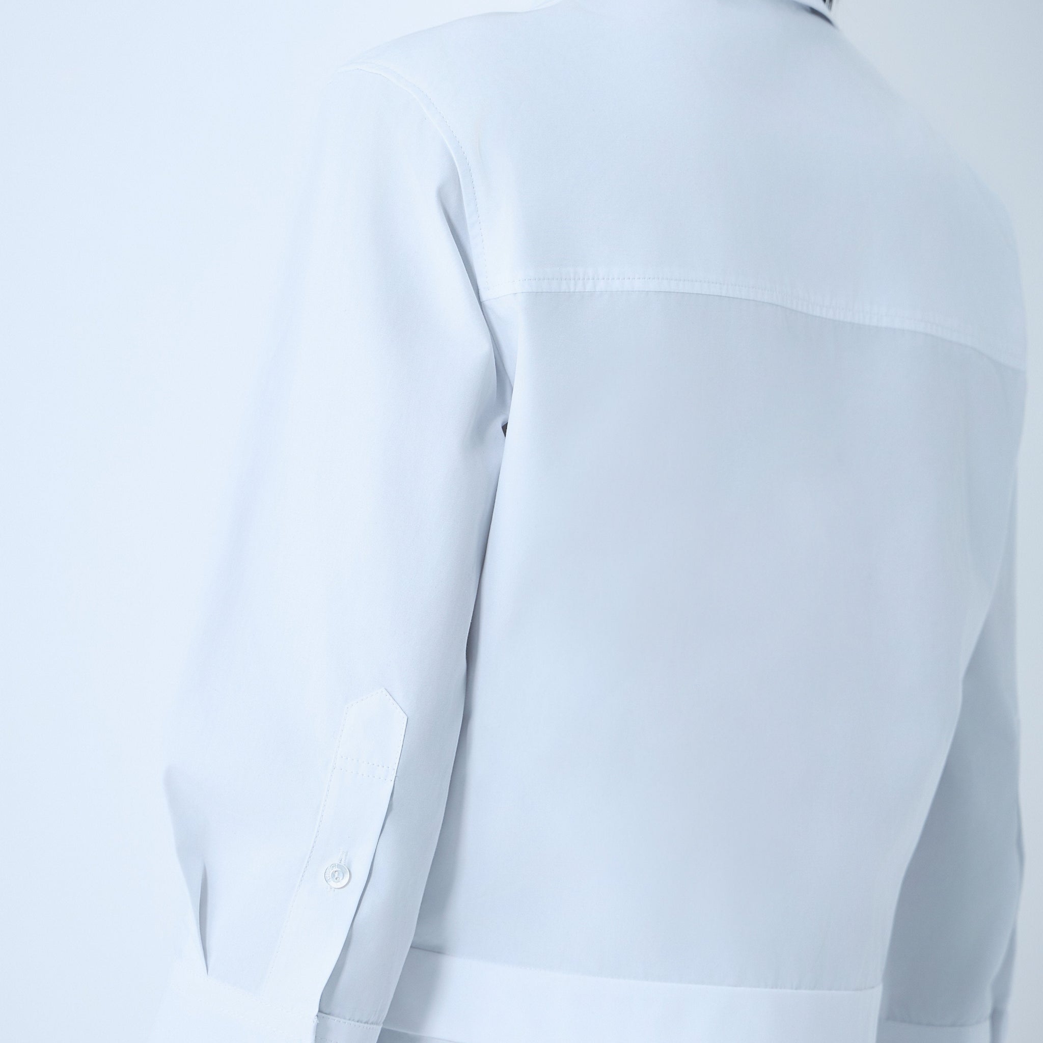 Gucci Women Cotton Poplin Shirt With Horsebit Hardware