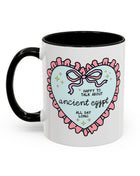 Happy to Talk About Ancient Egypt All Day Long Coffee Mug 11oz Black Mug Opal and June
