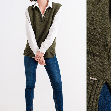 Blue Wash High-Waist Skinny Jean