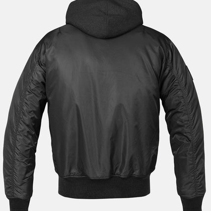 Hooded Flight Bomber Jacket